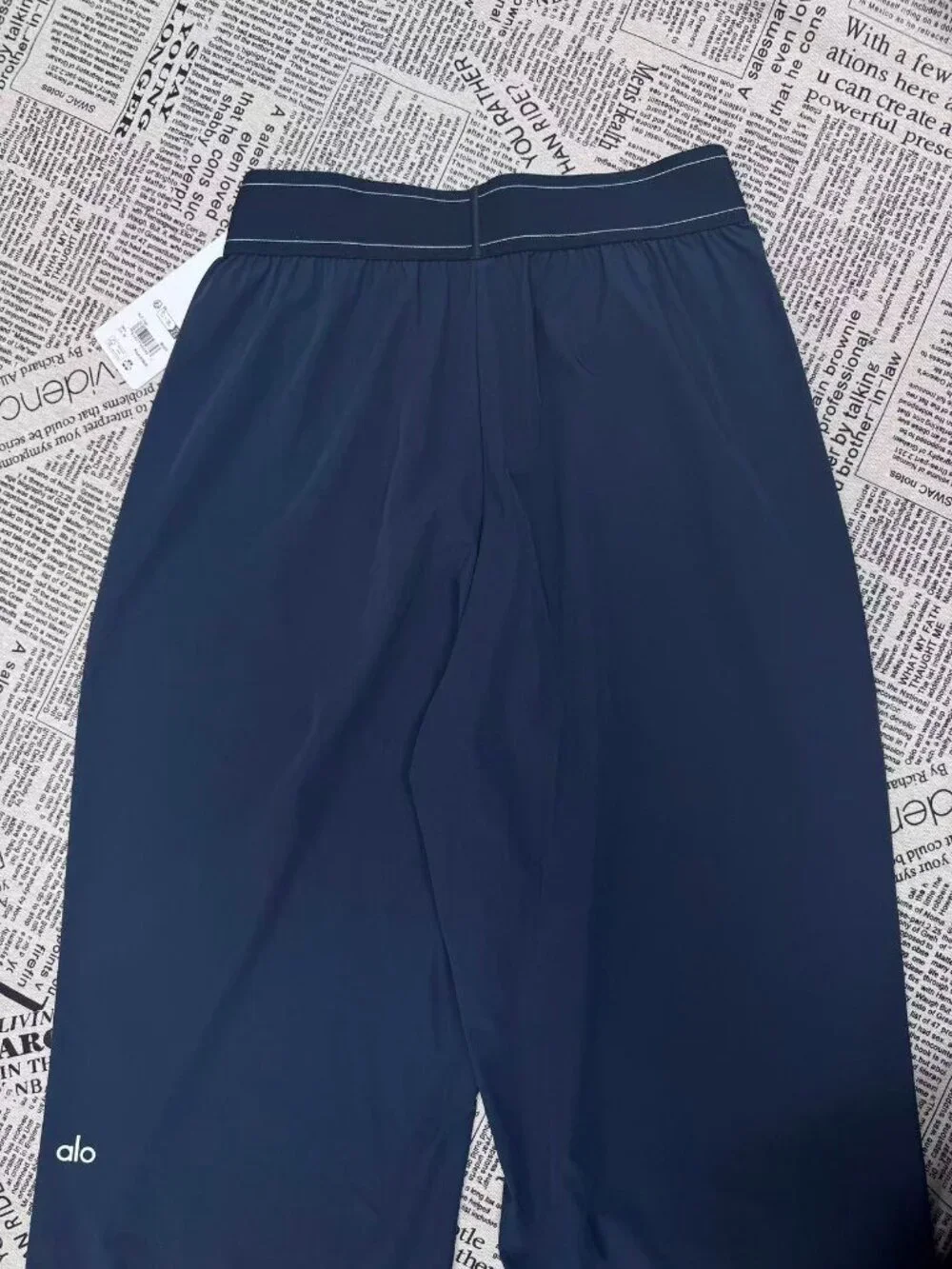 💙ALO Yoga Suit Up Trouser,Navy Blue (Regular 30-inch inner seam) NWT 😀